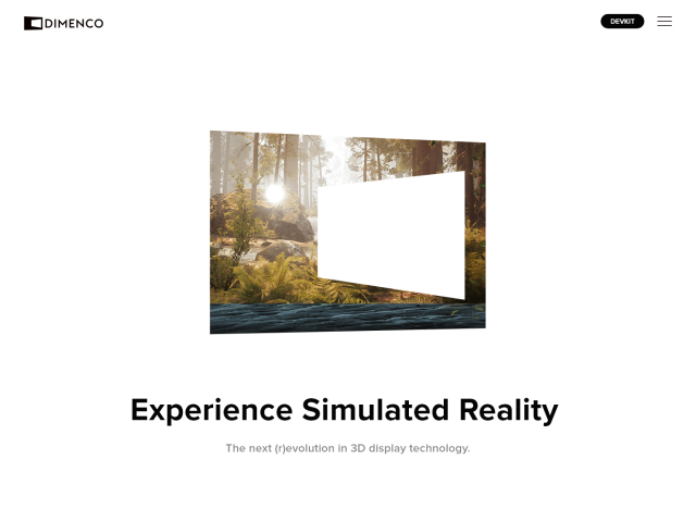 Dimenco Craft CMS powered website Homepage intro jpg